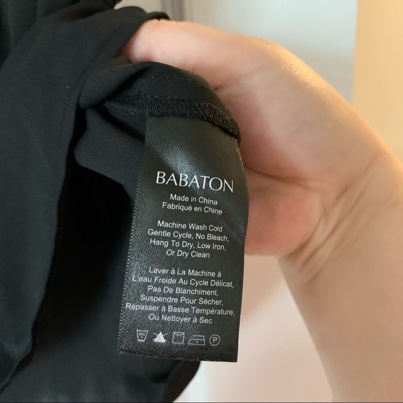 Aritzia Babaton Black V-neck Warren Cami - Picture 7 of 10